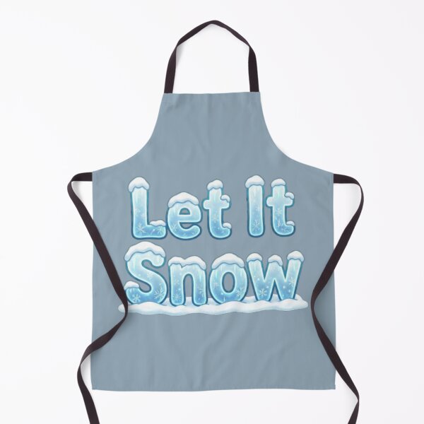 Item preview, Let It Snow – Frosty Winter Quote designed and sold by YourDesignVibes.