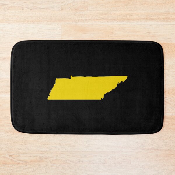 Item preview, Tennessee Map Silhouette – Minimal Yellow designed and sold by Paper Drip.