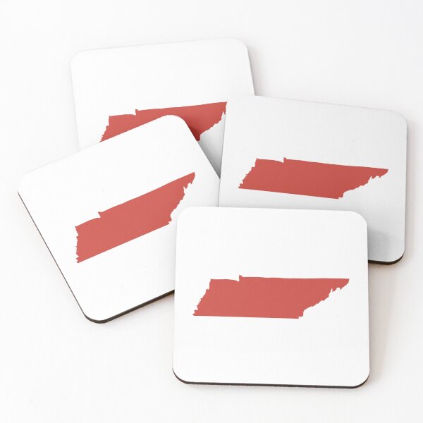 Item preview, Tennessee Map Silhouette – Minimal Maroon designed and sold by Paper Drip.