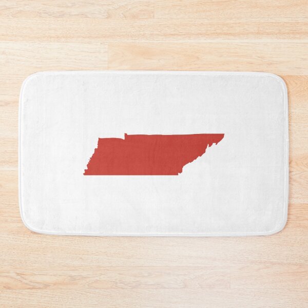 Item preview, Tennessee Map Silhouette – Minimal Maroon designed and sold by Paper Drip.