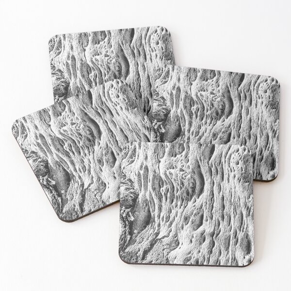 Item preview, Cactus Texture: Abstract Fibrous Pattern in Black and White designed and sold by Keltoi-art.
