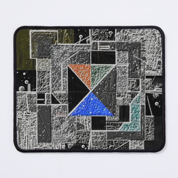 Item preview, chromatic blueprint dark abstract geometric design designed and sold by SmashingDeals.