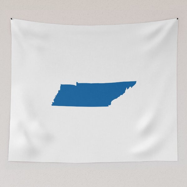 Item preview, Tennessee Map Silhouette – Minimal Black and White designed and sold by Paper Drip.