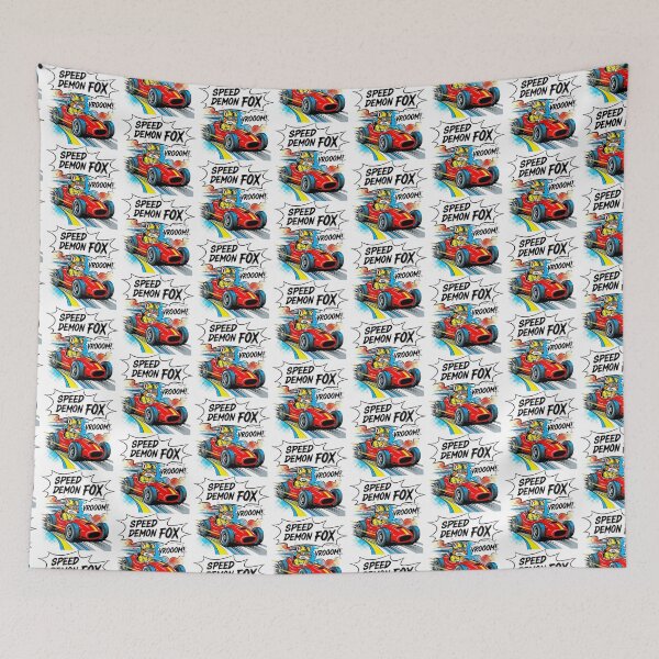 Item preview, Retro Comic Book Fox Racer designed and sold by SholoStudio.