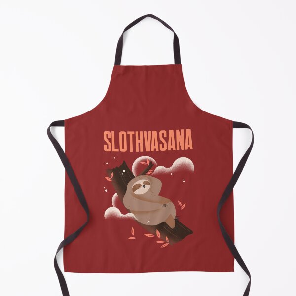 Item preview, SLOTHVASANA Sleepy Sloth Yoga Edition designed and sold by JusTiceT-shirts.