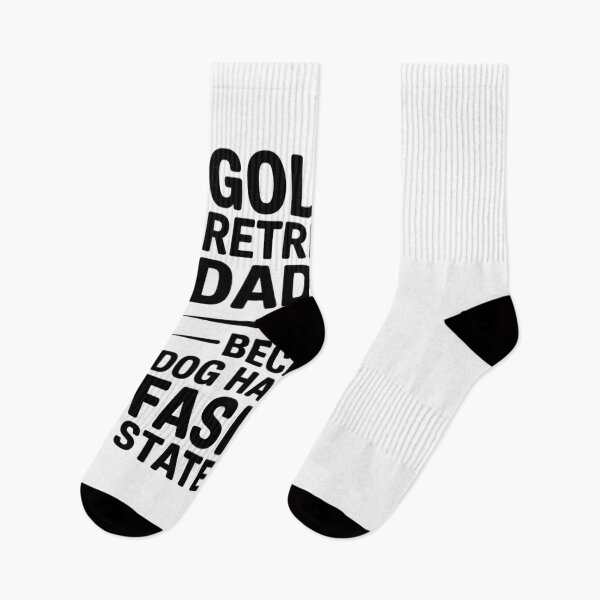 Item preview,  Golden Retriever Dad Because Dog Hair Is My Fashion Statement Typography designed and sold by GiftsForge.