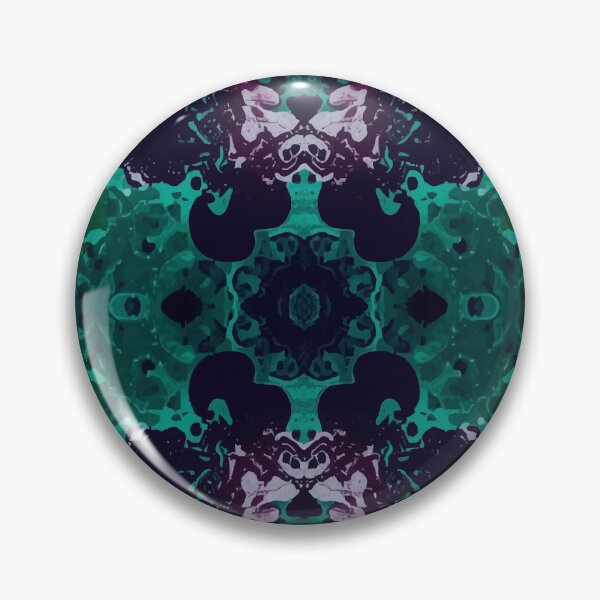 Item preview, Jewel-Tone Mirage Inkblot designed and sold by AbstractAnom.