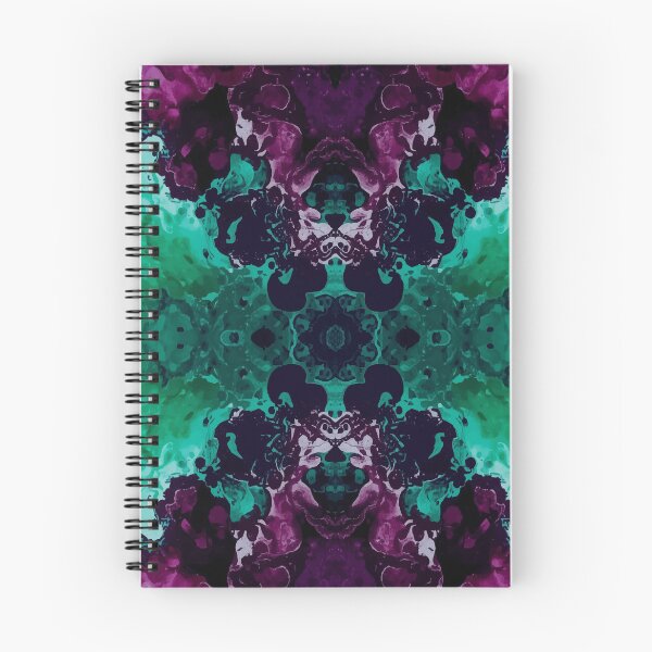 Item preview, Jewel-Tone Mirage Inkblot designed and sold by AbstractAnom.