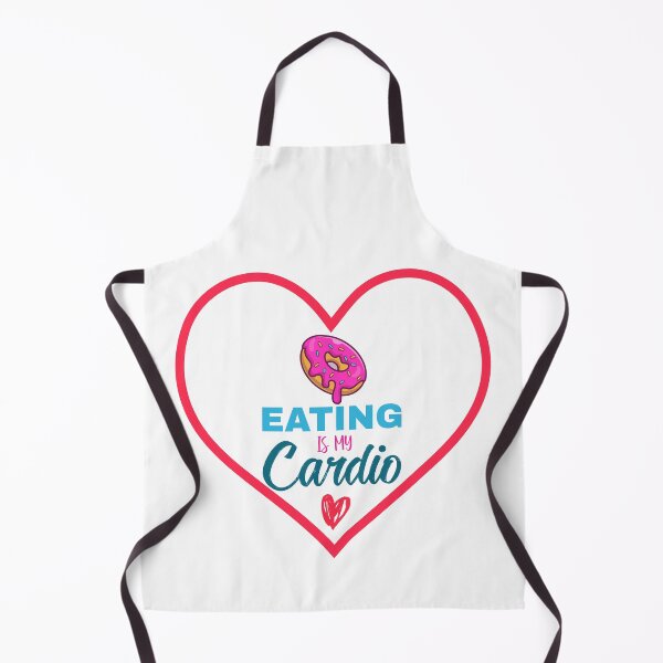 Item preview, Eating Is My Cardio Funny Donut Lover Sarcastic Anti Workout Foodie Gift designed and sold by karibov.