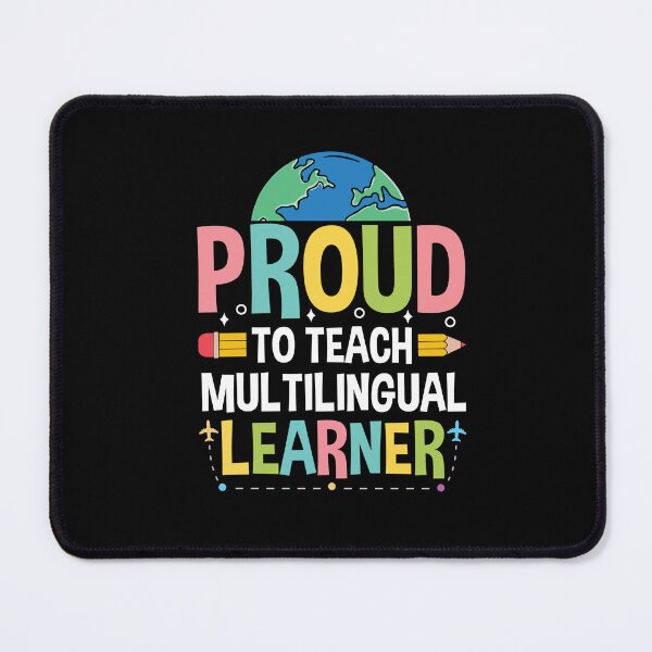 Item preview, Proud To Teach Multilingual Learners, Multilingual Vintage, ESL T-shirt, Teacher gift Reading , Book Funny Book Lover designed and sold by BePosh.