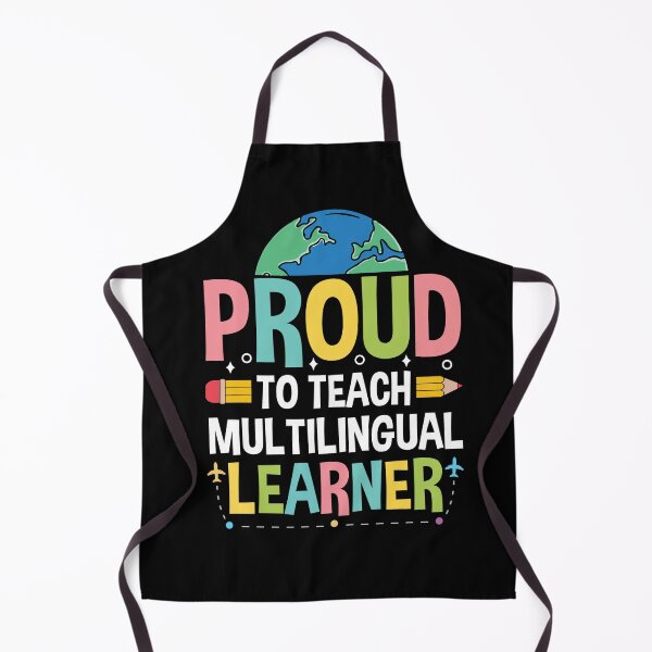 Item preview, Proud To Teach Multilingual Learners, Multilingual Vintage, ESL T-shirt, Teacher gift Reading  , Book Funny Book Lover designed and sold by BePosh.