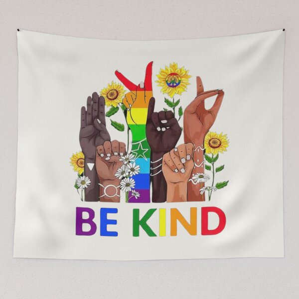Item preview, Be Kind - Equality Apparel & Home Decor  designed and sold by Compass and a Camera.