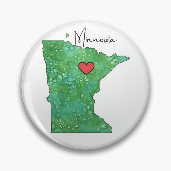 Item preview, I Heart Minnesota designed and sold by Nugget Studio Arts.
