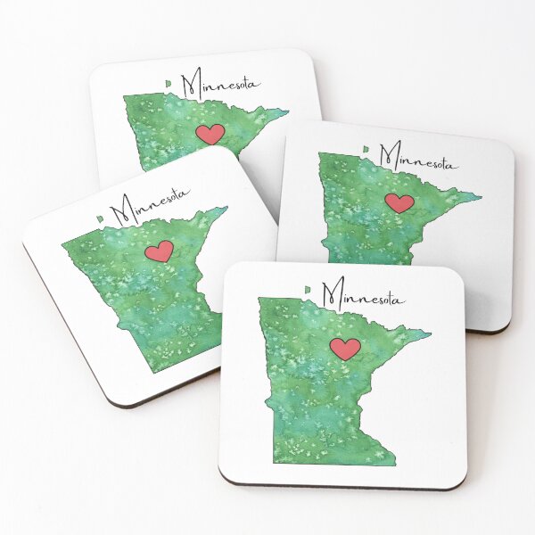 Item preview, I Heart Minnesota designed and sold by Nugget Studio Arts.