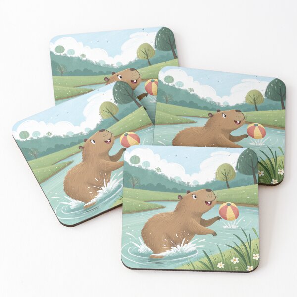 Item preview, Cool And Capy designed and sold by Fabrifrank.