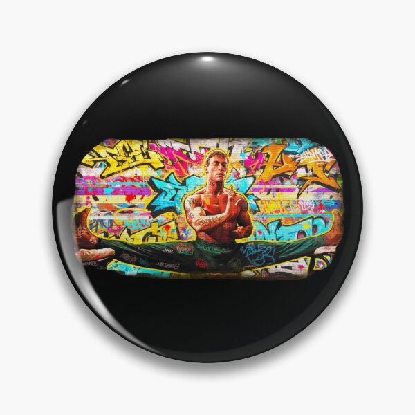 Item preview, JCVD GRAFFITI SPLIT – STREET LEGEND designed and sold by Wawan35200.