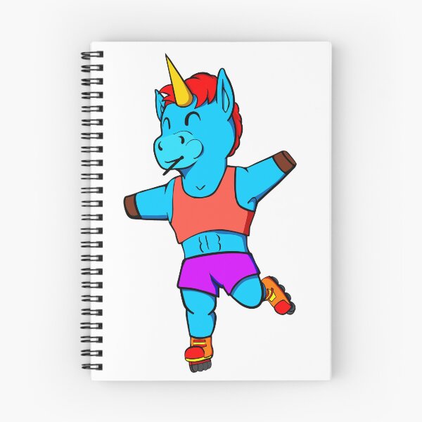 Item preview, Roller Skating Unicorn designed and sold by Batmantis275.