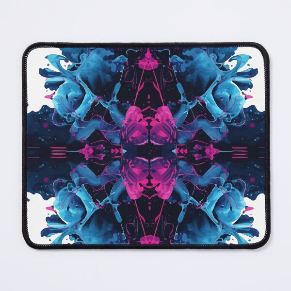 Item preview, Neon Pulse Inkblot designed and sold by AbstractAnom.