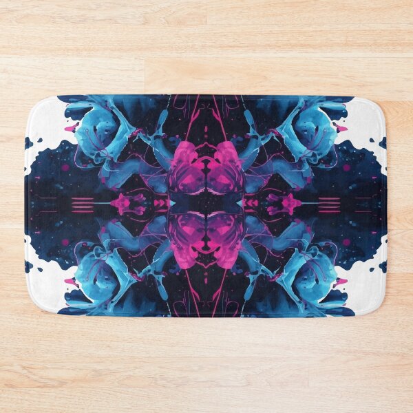 Item preview, Neon Pulse Inkblot designed and sold by AbstractAnom.