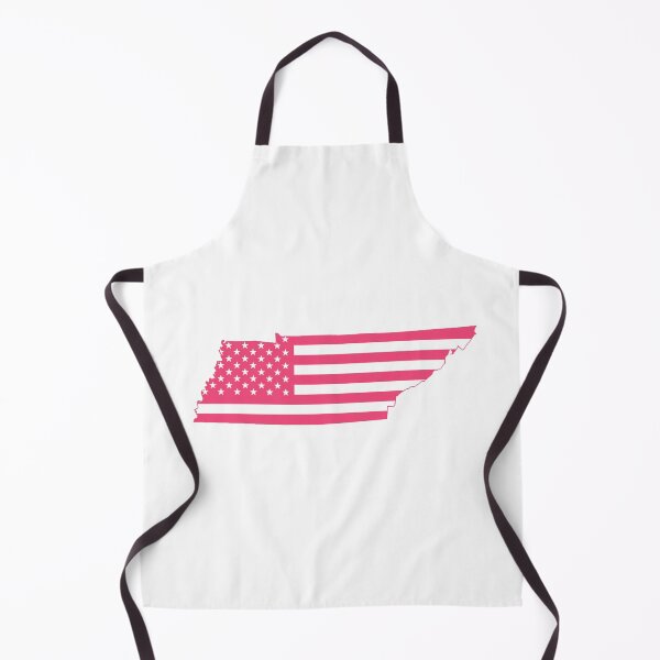 Item preview, Tennessee USA Flag Silhouette – Stars and Stripes State Outline designed and sold by Paper Drip.