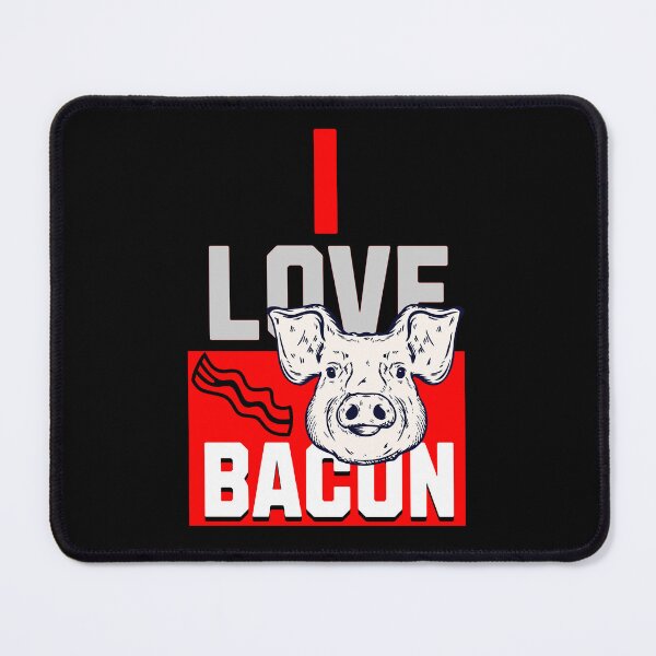 Artikelvorschau, Ich liebe Speck – Lustiges Lebensmitteldesign entworfen und verkauft von Bliss Find And Design.