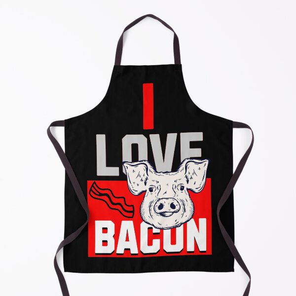 Item preview, I Love Bacon Funny Food Design designed and sold by Bliss Find And Design.