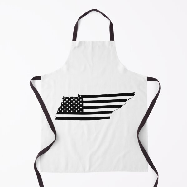 Item preview, Tennessee USA Flag Silhouette – Stars and Stripes State Outline designed and sold by Paper Drip.
