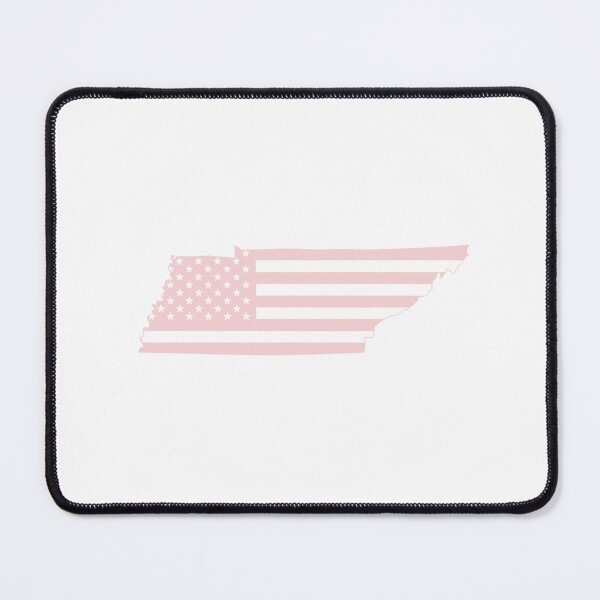 Item preview, Tennessee USA Flag Silhouette – Stars and Stripes State Outline designed and sold by Paper Drip.