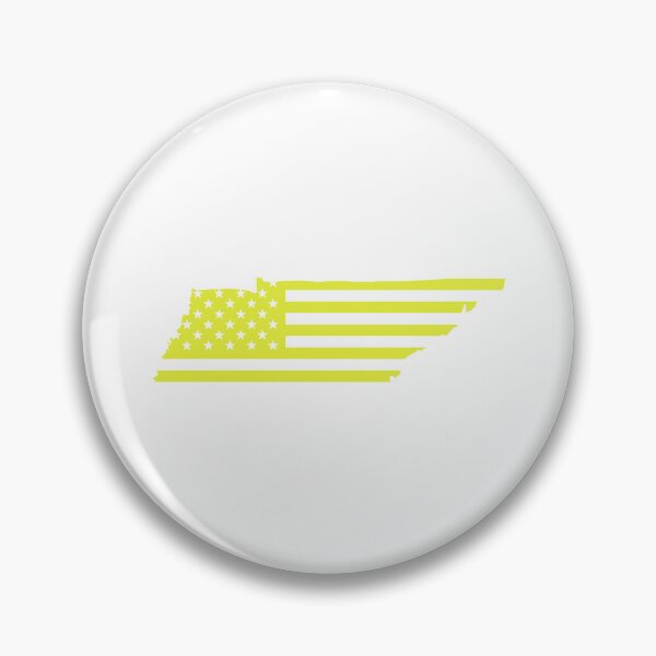 Item preview, Tennessee USA Flag Silhouette – Stars and Stripes State Outline designed and sold by Paper Drip.