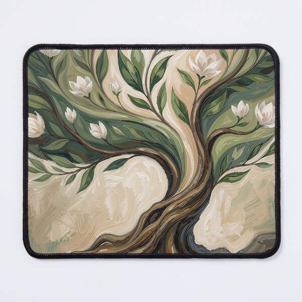 Item preview, With Hardship Comes Ease - Resilient Blooming Tree - Abstract Islamic Nature Art designed and sold by Faithful Uswa Prints.
