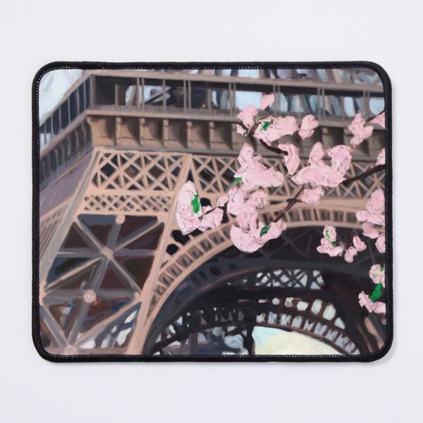 Item preview, Paris Blossoms | Romantic Tower View Painting designed and sold by CARRAANN.