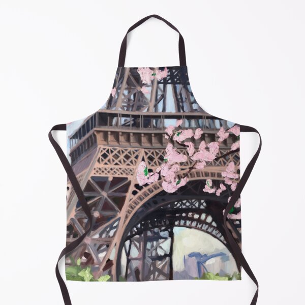 Item preview, Paris Blossoms | Romantic Tower View Painting designed and sold by CARRAANN.