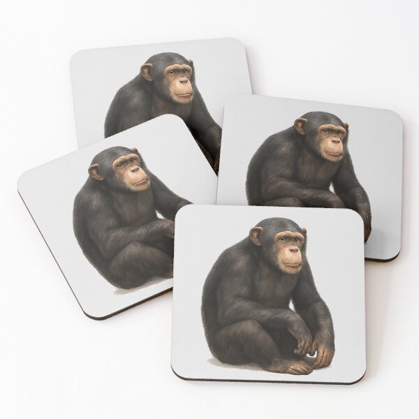 Item preview, Chimpanzee designed and sold by TheWonkyEaselCo.