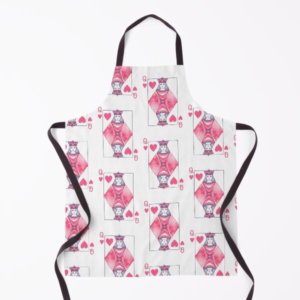 Item preview, Pink Queen of Hearts Playing Card Wall Art, Girly Decor, Coquette Wall Art designed and sold by MarenandCo.