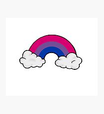 Bisexual Rainbow Photographic Print