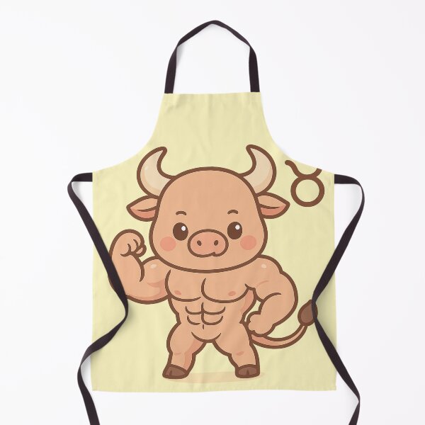 Item preview, Kawaii Pastel Taurus Bull – Cute Muscular Zodiac Sticker, taurus, bull, zodiac, horoscope, star sign, astrology, taurus  designed and sold by RedStudioPRO872.