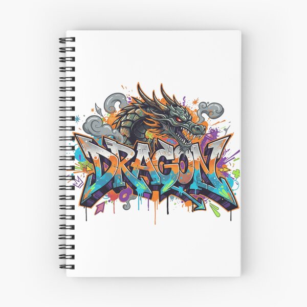 Item preview, Urban Graffiti Dragon Head Mascot designed and sold by newvisionart191.