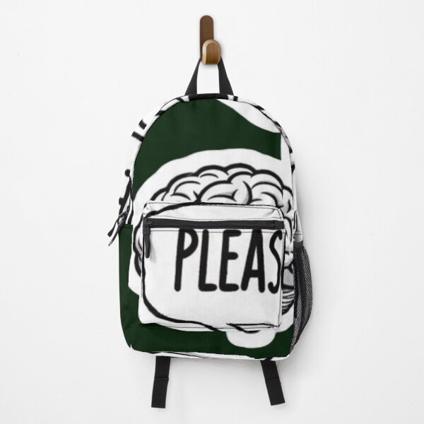Item preview, Please Use It – Funny Brain Cartoon | Retro Aesthetic Study Motivation Sticker designed and sold by zevorgue.