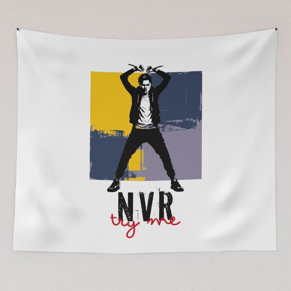 Item preview, 007 - NVR - TRY ME - Urban graffiti socio political  designed and sold by stephenignacio.