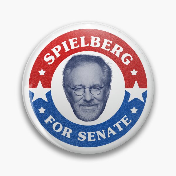 Item preview, Spielberg for Senate - Vintage Election Button designed and sold by KORRASAMIQUEENS.
