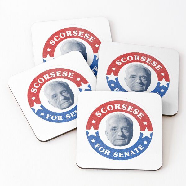 Item preview, Martin Scorsese for Senate - Vintage Election Button designed and sold by KORRASAMIQUEENS.