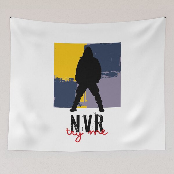 Item preview, 010 - NVR - TRY ME - Urban graffiti socio political  designed and sold by stephenignacio.
