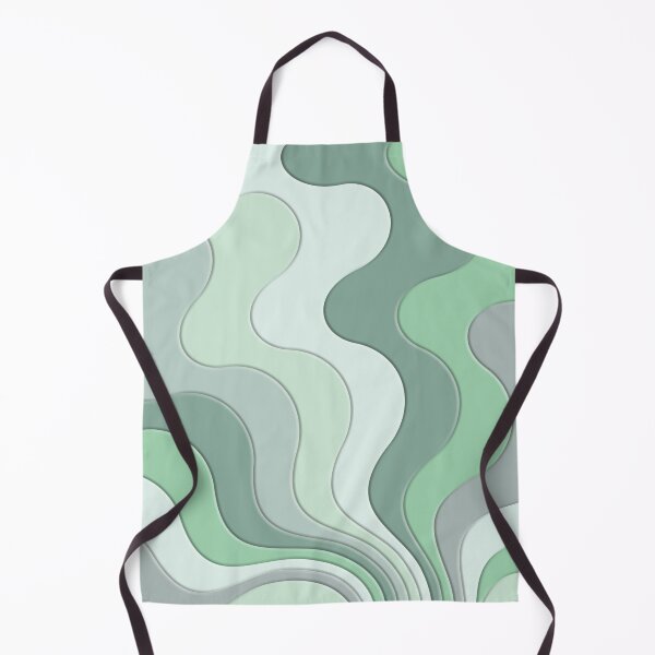 Aperçu de l'œuvre DES VAGUES VERTES EN RELIEF créée et vendue par Art2Be-Studio.