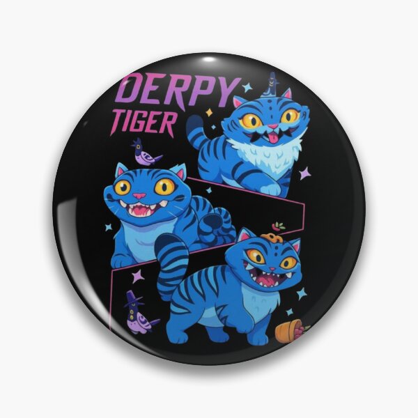 Artikelvorschau, derpy tiger entworfen und verkauft von Popolarisu.