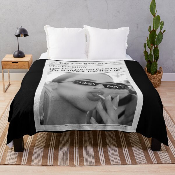 Item preview, I Don’t Care - Retro New York Newspaper Parody designed and sold by SaltedBeachPaperie.