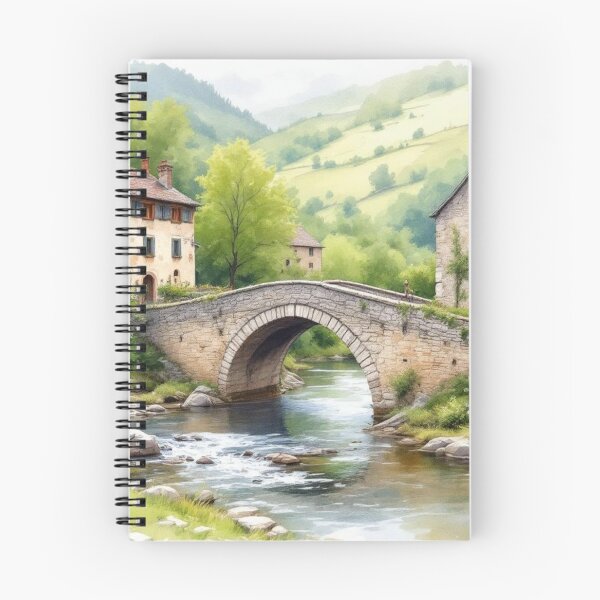 Item preview, Bridge over the Lot (Aveyron) designed and sold by jefboutique6150.