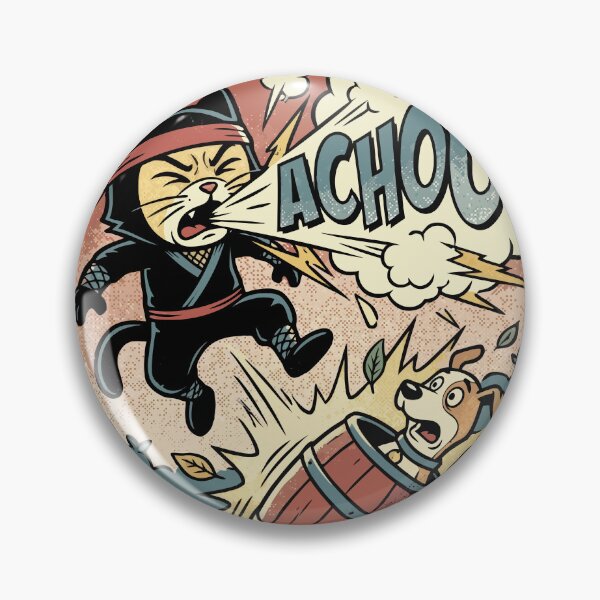 Item preview, Ninja Cat Achoo Blast designed and sold by livvestudio.