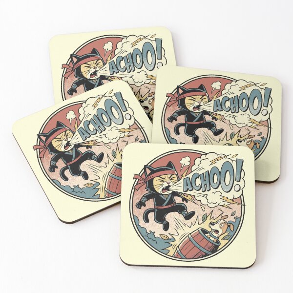 Item preview, Ninja Cat Achoo Blast designed and sold by livvestudio.