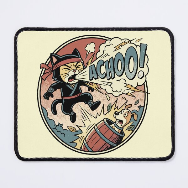 Item preview, Ninja Cat Achoo Blast designed and sold by livvestudio.