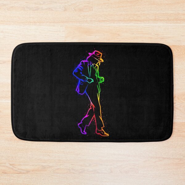Item preview, MJ Moonwalk Neon Glow Dance King of Pop designed and sold by ExploreAura Studio.